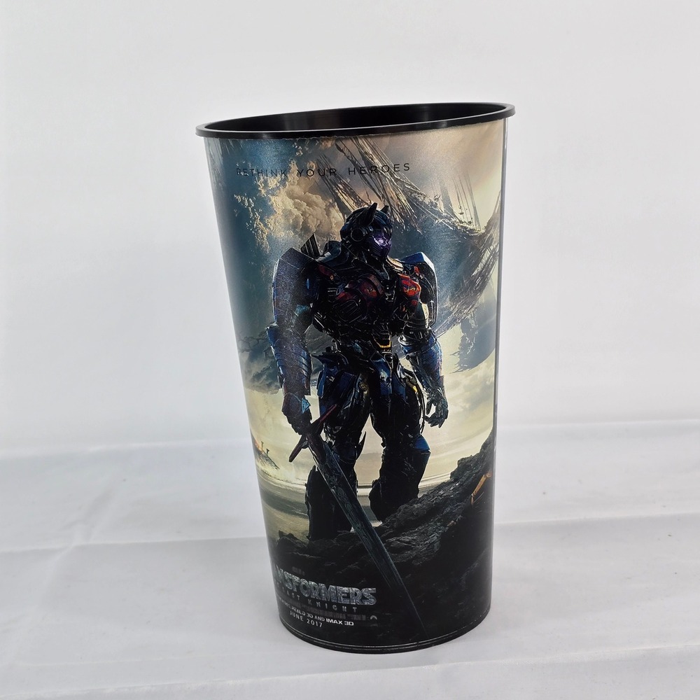 Transformers The Last Knight Optimus Prime Movie Theater Souvenir Cup 2017